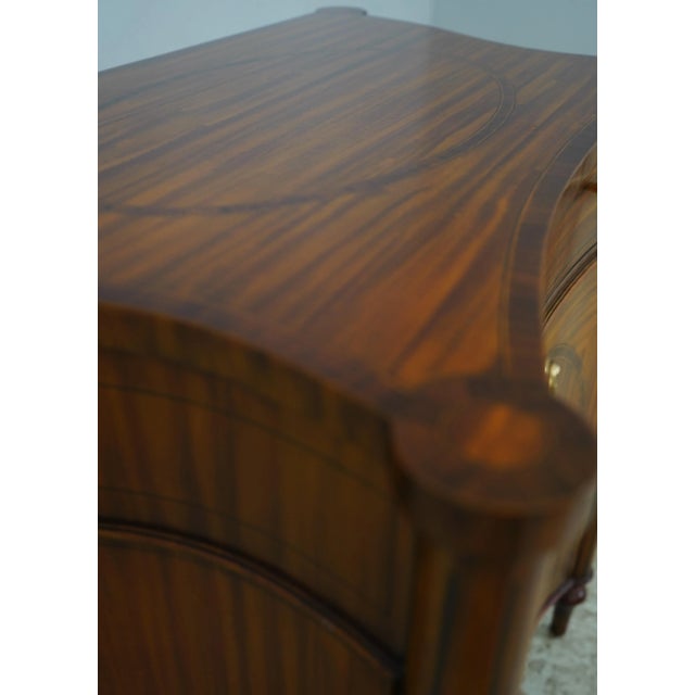 Maitland Smith Adams Style Satinwood Console Cabinet For Sale - Image 14 of 18