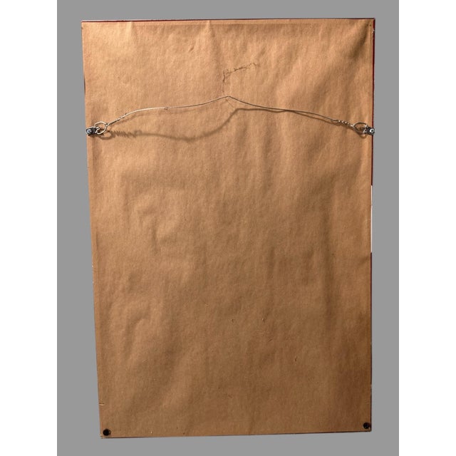 Vintage Chinese Still Life Silk Embroidery Needlework Potted Flower in a Compote In good original condition showing some...