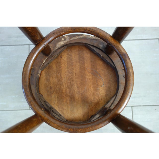 Children's High Stool in Bentwood, 1890 For Sale - Image 11 of 12
