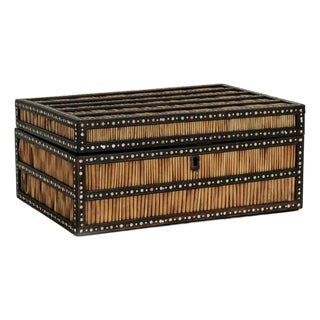 Antique Anglo Indian Quill Box For Sale