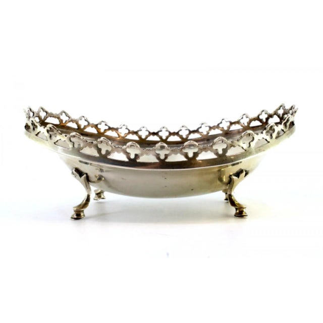 Silver Candy Box with Wire Rack and Horse-Shaped Feet For Sale - Image 6 of 7