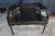 Late 20th Century Vintage Black Lacquer Chinoiserie Carlton House Neoclassical Writing Desk For Sale - Image 5 of 17
