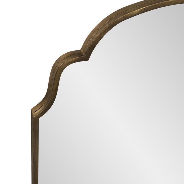 Kenneth Ludwig Chicago Maison Curve Mirror For Sale - Image 4 of 8