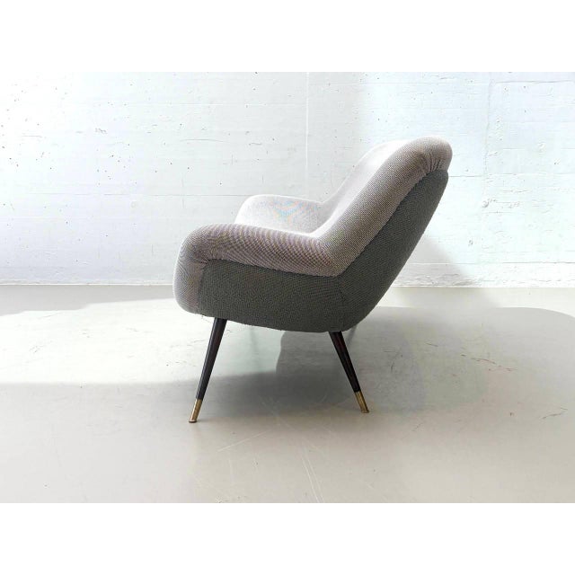 Mid-Century Two-Seater Sofa, 1950s For Sale - Image 9 of 14