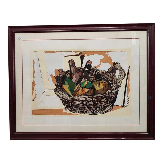 Renato Guttuso, Watercolor, Framed For Sale
