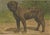 Large Antique Dog Poster of Shepherd and Mastiff by Briedwiser, 1880 For Sale - Image 4 of 10
