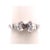 2000 - 2009 Diamond Oval and Baguette Side Detail Engagement Ring Setting in Platinum For Sale - Image 5 of 11