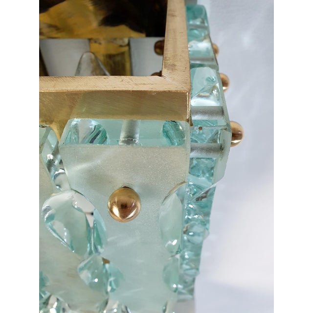 Mid-Century Large Murano Wall Sconces, Italy, Set of 2 For Sale - Image 10 of 16