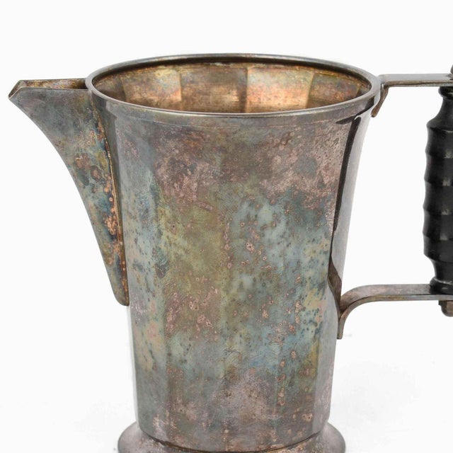 Art Deco Pot by Argentor-Werke Rust & Hetzel, Wien, 1920s For Sale - Image 3 of 5