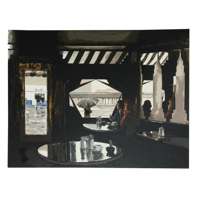 Harry McCormick Empire Diner Serigraph For Sale