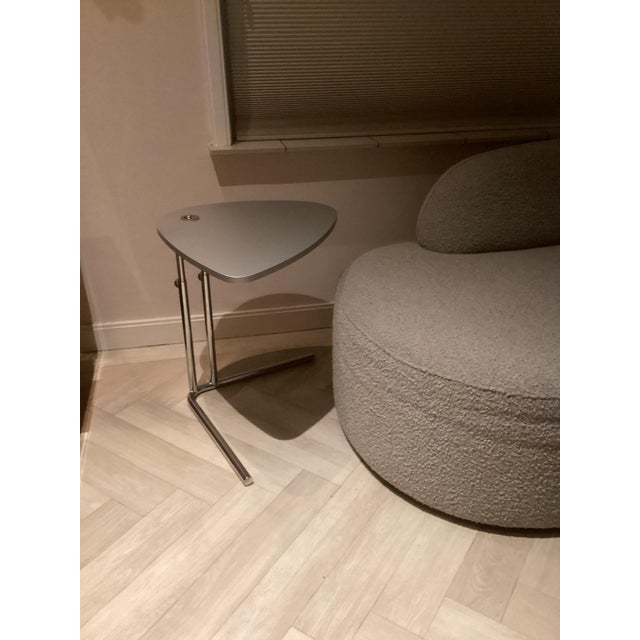 Gray K22L Tecta Side Table in Color Silver, 2000s For Sale - Image 8 of 8