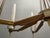 Vintage Italian Walnut Veneer and Opaline Glass Six-Light Chandelier, 1950s For Sale - Image 14 of 18