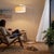 The Stretch Arc Lamp is a modern design by Kirby Groce, featuring a striking architectural silhouette that serves as a...