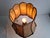 Vintage Ceramic Table Lamp with Hand-Stitched Leather Shade, 1980s For Sale - Image 4 of 18