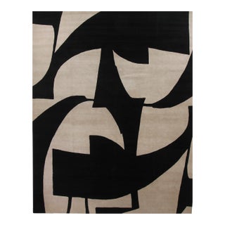 Adele Rug, Black 14x20 For Sale