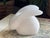 Late 20th Century Modern White Carved Stone Bunny Rabbit Figurine For Sale - Image 4 of 8