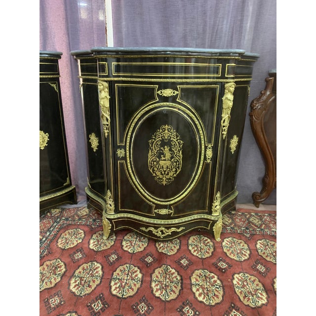 Napolean French Sideboards, 1850, Set of 2 For Sale - Image 3 of 10