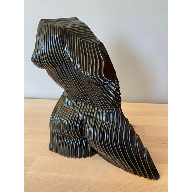 1970s Memphis Style Abstract Nude Porcelain Sculpture For Sale - Image 12 of 13