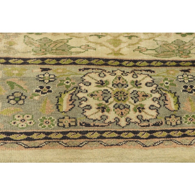 Antique Persian Sultanabad Rug - 09'00 x 12'00 For Sale - Image 4 of 7