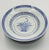 1970s Jingdezhen Rice Eye Grain 8" Rimmed Bowls Blue & White Chrysanthemum 4pc Set For Sale - Image 5 of 7