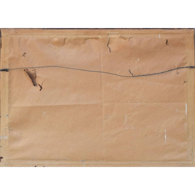 Paper The Family - Mid Century Figurative by Cock Van Gent For Sale - Image 7 of 8