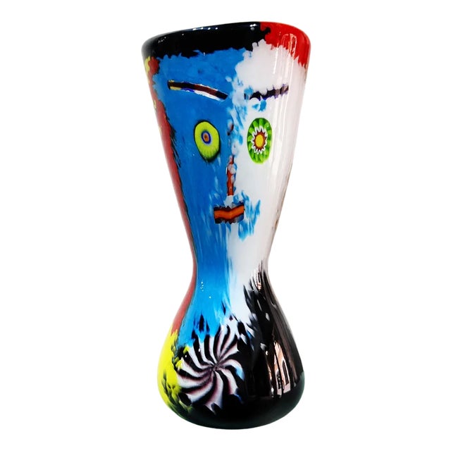 Gertrude Vase in Blown Glass by Dino Martens For Sale