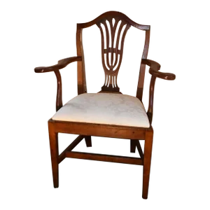 American Country Hepplewhite Armchair Circa 1785 to 1810