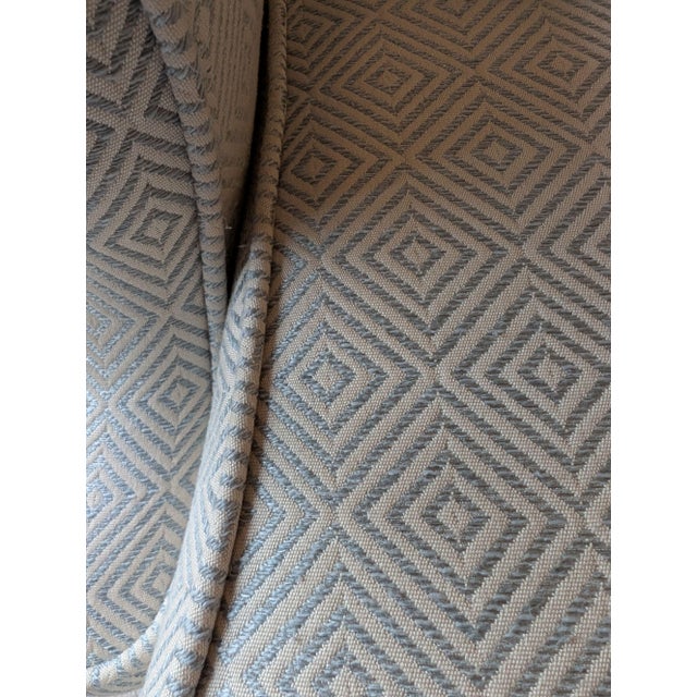 Wing Back Chair and Ottoman For Sale In Washington DC - Image 6 of 18