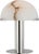 Modern Kelly Wearstler by Visual Comfort Signature Melange 12" Rechargeable Table Lamp in Polished Nickel with Alabaster Shade For Sale - Image 3 of 3