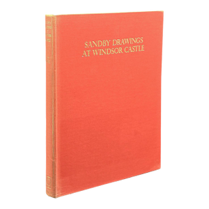 Vintage Art Book, Sandby Drawings at Windsor Castle, Illustrated, Mid Century