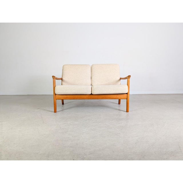 Two-Seater Sofa in Teak from France & Søn For Sale - Image 4 of 11