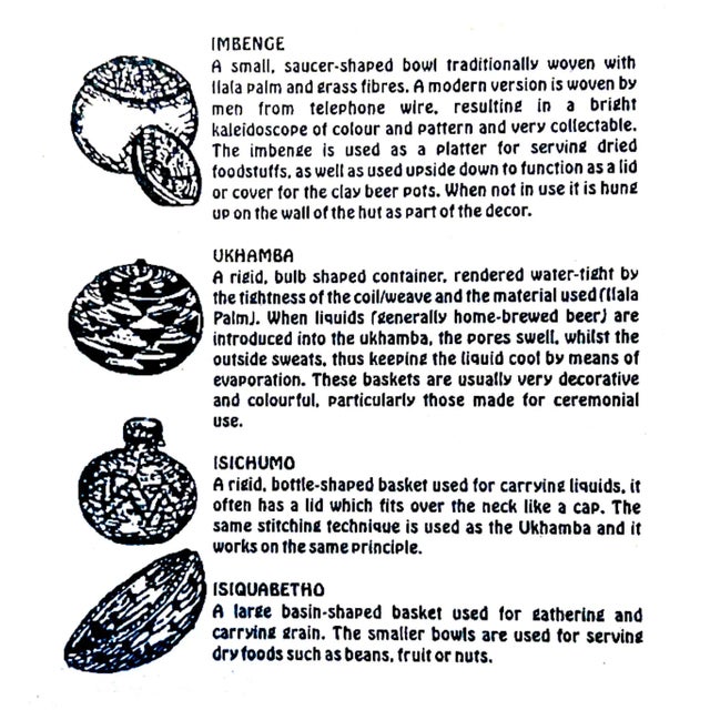 Large South African Contemporary Lidded Basket 33"x17" For Sale - Image 10 of 11