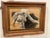 Mid 20th Century Gary Ross Nude Charcoal Drawing in Distressed Wood Frame For Sale - Image 12 of 12