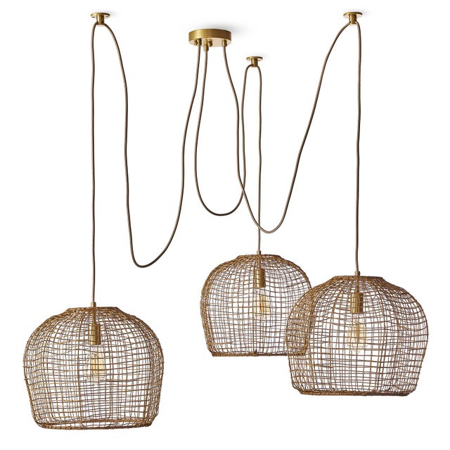 2020s Selene Multi Basket Chandelier For Sale - Image 5 of 9