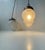 Antique Edwardian Style Etched Glass and Copper Pendant Lights, 1910s, Set of 2 For Sale - Image 9 of 9