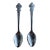 Vintage Rolex Watch Bucherer of Switzerland Inch Souvenir Spoons For Sale