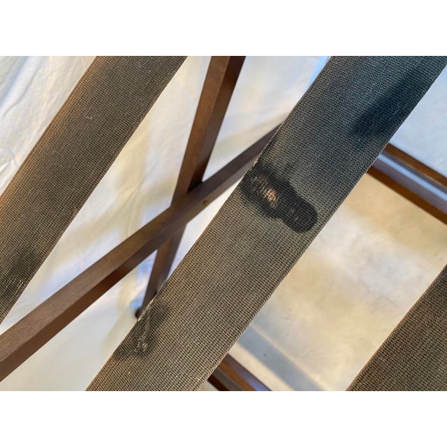 Wood Baker Furniture "The Party Butler" Mahogony Tray Table For Sale - Image 7 of 12