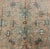 Mid 20th Century Floral Vintage Turkish Oushak Rug in Cream, Green, Light Peach and Brown 5'1 X 7'8 For Sale - Image 5 of 8