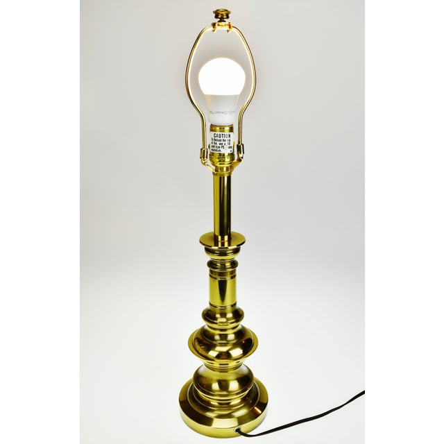 Vintage Brass Traditional Stiffel Table Lamp Chairish