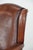 Vintage Wing Chair in Sheepskin Leather For Sale - Image 11 of 17