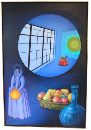 Atirnomis 1971 Surreal "The Visitation" by Rita Simon