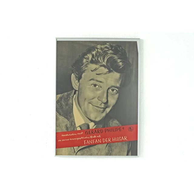 Vintage Movie Poster, Fanfan There Husar, 1960s For Sale - Image 6 of 6