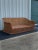 Late 20th Century Coastal Vintage Rattan Sofa With Braided Wicker Trim For Sale - Image 5 of 18