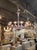 Stylish modern lavender Murano glass 10 arm chandelier. A truly impressive piece that provides a huge impact!...