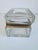 19th Century French Glass Casket Trinket Box For Sale - Image 4 of 9