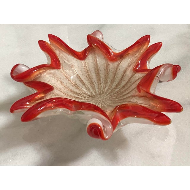 1950’s Mid Century Modern Murano Glass Bowl.