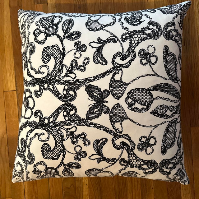 Handcrafted Decorative Pillow Case For Sale In New York - Image 6 of 6
