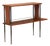 Vintage Cabinet in Teak, Metal and Brass, Italy, 1960s For Sale