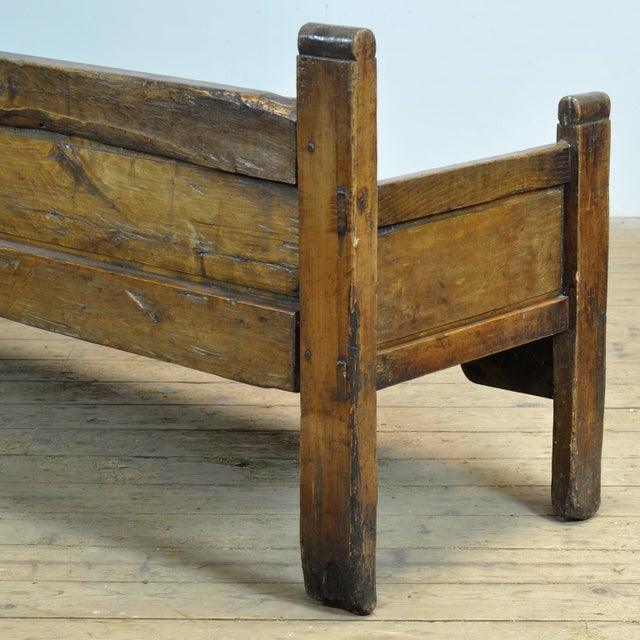 Antique Walnut Bench, Southern France / Northern Spain, 17th-18th Century For Sale - Image 16 of 18