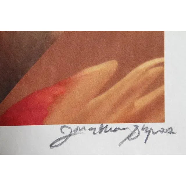 Red and Orange Waves Jonathan Singer Year: 2012 Size: 38 in. x 25.5 in. Digital Photo on Japon paper, signed